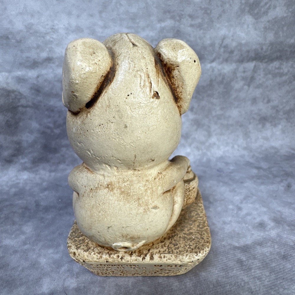 READ Bad Effects Sex Smokin Drinkin 1981 VTG Wood Figure Hand Carved PAULA 80s - Picture 5 of 8